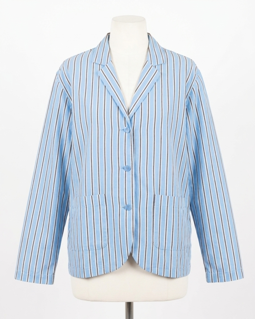 NEW KULE the drake blazer in royal blue